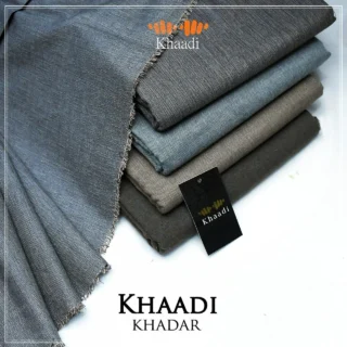 men unstitched plain color Khaddar Cotton Shalwar Kameez suit