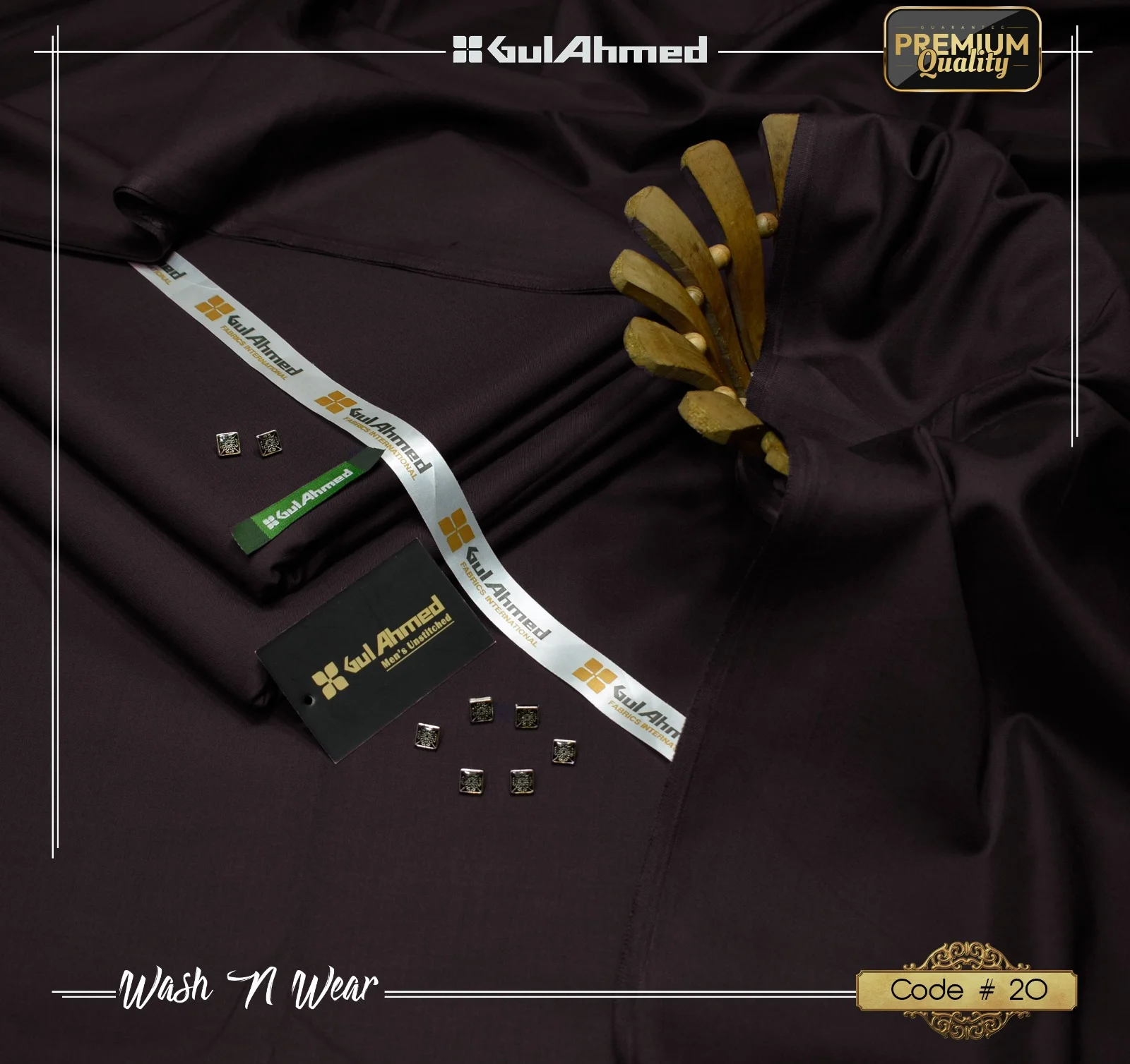 Supper Luxury Pakistani Mens Wash n Wear Shalwar Kameez Unstitched Suit